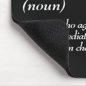 Wörterbuchdefinition für FREIWILLIGER Mousepad (Ecke)