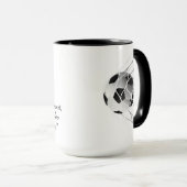 Wörterbuchdefinition für Fußball-Trainer Tasse (VorderseiteRechts)