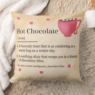 Wörterbuchdefinition für Hot-Chocolate Kissen