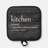 Wörterbuchdefinition für KITCHEN Topflappen (Vorderseite)