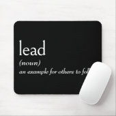 Wörterbuchdefinition für LEAD Mousepad (Mit Mouse)
