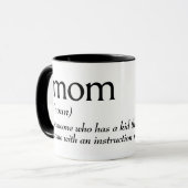 Wörterbuchdefinition für MAMA Tasse (Vorderseite Links)