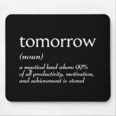 Wörterbuchdefinition für MORGEN Mousepad (Vorne)