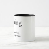 Wörterbuchdefinition für MORGEN Tasse (Zentrum)