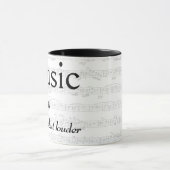 Wörterbuchdefinition für MUSIK Tasse (Zentrum)