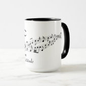 Wörterbuchdefinition für MUSIK Tasse (VorderseiteRechts)