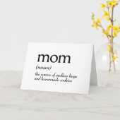 Wörterbuchdefinition für MUTTER Karte (Gelbe Blume)