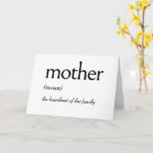 Wörterbuchdefinition für MUTTER Karte (Gelbe Blume)