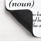 Wörterbuchdefinition für UMBRAPHILE Mousepad (Ecke)
