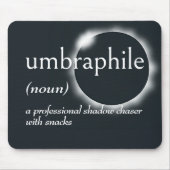 Wörterbuchdefinition für UMBRAPHILE Mousepad (Vorne)