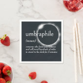 Wörterbuchdefinition für UMBRAPHILE Serviette (Beispiel)