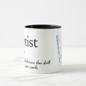 Wörterbuchdefinition für ZAHNARZT Tasse (Zentrum)