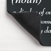 Wörterbuchdefinition für ZOOMIES Mousepad (Ecke)