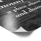 Wörterbuchdefinition KITCHEN Fotodruck (Ecke)