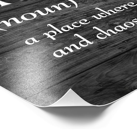 Wörterbuchdefinition KITCHEN Fotodruck (Ecke)