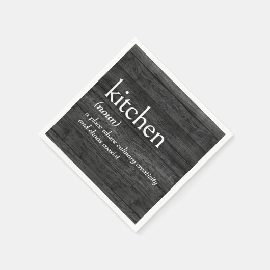 Wörterbuchdefinition KITCHEN Serviette (Ecke)