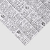 Wörterbuchseite Seidenpapier (Ausschnitt)