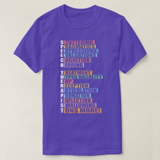 Wörterbuchsprecher T-Shirt (Design vorne)