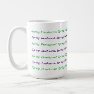 Wortfrühling Kaffeetasse