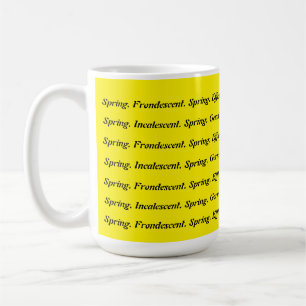Wortfrühling Kaffeetasse