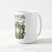 Worth a Shot Lantern Toast Graphic Tee Kaffeetasse (VorderseiteRechts)