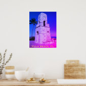 Worth Avenue Clock Tower - Palm Beach, FL Poster (Küche)