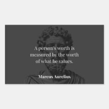 Worth definieren: Marcus Aurelius auf Werten
