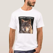 Worth It Wolf (light) T - Shirt (Vorderseite)
