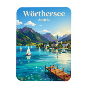 Wörthersee Österreich Magnet
