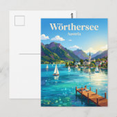 Wörthersee Österreich Postkarte (Vorne/Hinten)