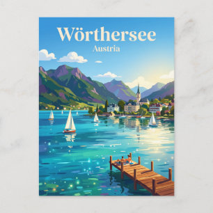Wörthersee Österreich Postkarte