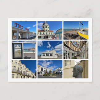 Worthing Feiertagspostkarte