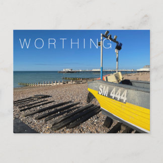 Worthing Feiertagspostkarte