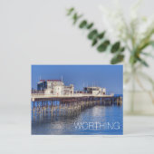 Worthing Feiertagspostkarte (Stehend Vorderseite)