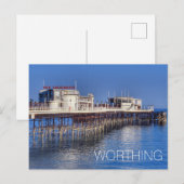Worthing Feiertagspostkarte (Vorne/Hinten)