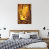 WORTHINGTHON WHITTREDGE - THE TROUT POOL - 1870 - LEINWANDDRUCK (Insitu (Schlafzimmer))