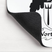 Worthington Familienwappen Mousepad (Ecke)