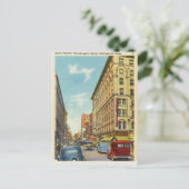 Worthington Street, Springfield, Massachusetts Postkarte (Stehend Vorderseite)