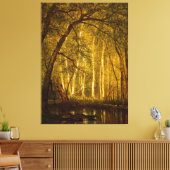 WORTHINGTON WHITTREDGE - Die alten Jagdgebiete Leinwanddruck (Insitu (Wohnzimmer))