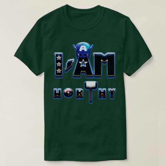 Worthy Erbschaft T-Shirt (Design vorne)
