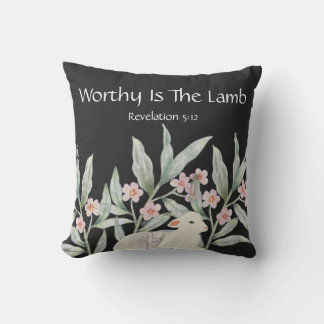 Worthy Is The Lamb Quadratisches Wurfkissen Kissen