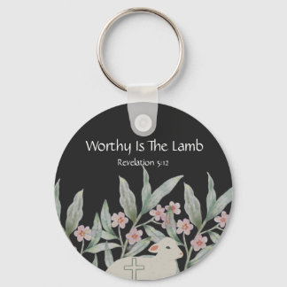 Worthy Is The Lamb Rundschlüsselanhänger Schlüsselanhänger