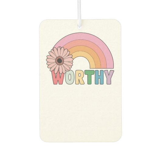 Worthy Rainbow Bloom Autolufterfrischer (Vorderseite)