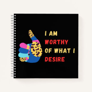 Worthy Spiral Notebook Notizblock