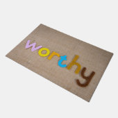 Worthy Woven Door Mat Fußmatte (Schrägansicht)