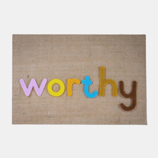 Worthy Woven Door Mat Fußmatte (Vorderseite)