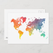 Wortkarte 5 postkarte (Vorne/Hinten)