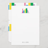 Wortkarte buchen mitteilungskarte (Vorne/Hinten)