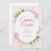 Wortlaut der Einladung (Vorne/Hinten)