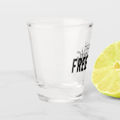 wörtlich Freezing Schnapsglas (Links)